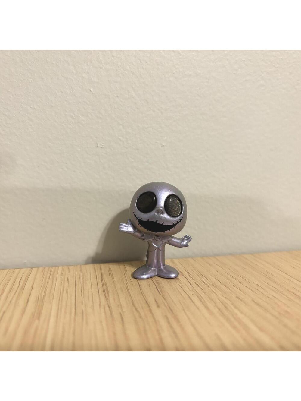Disney Doorables Unlocked Silver Jack Skellington Game Piece